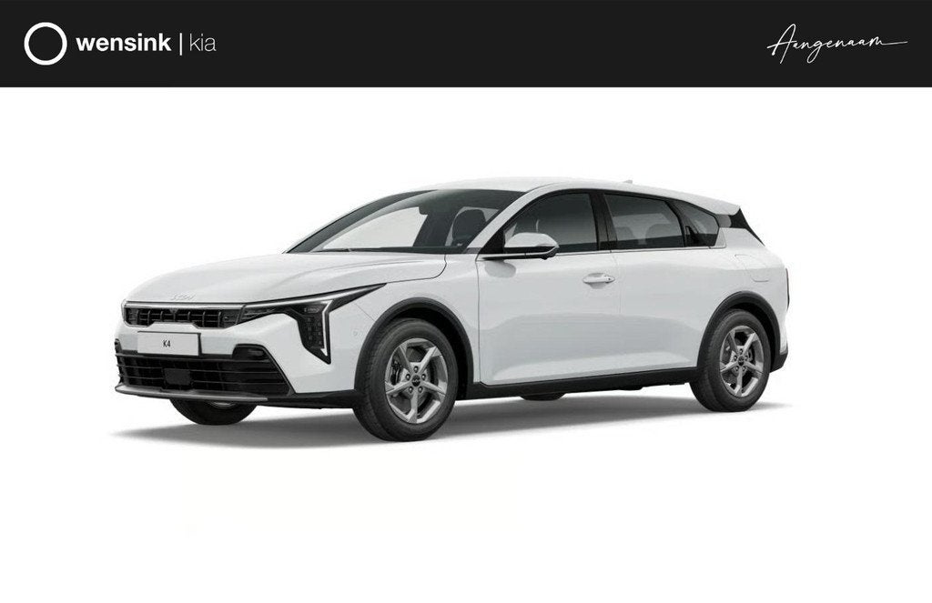 Kia K4 1.0 T-GDi MHEV Air | Adaptieve cruise control | LED-k, Auto's, Kia, Stof, 116 pk, Wit, 1365 kg