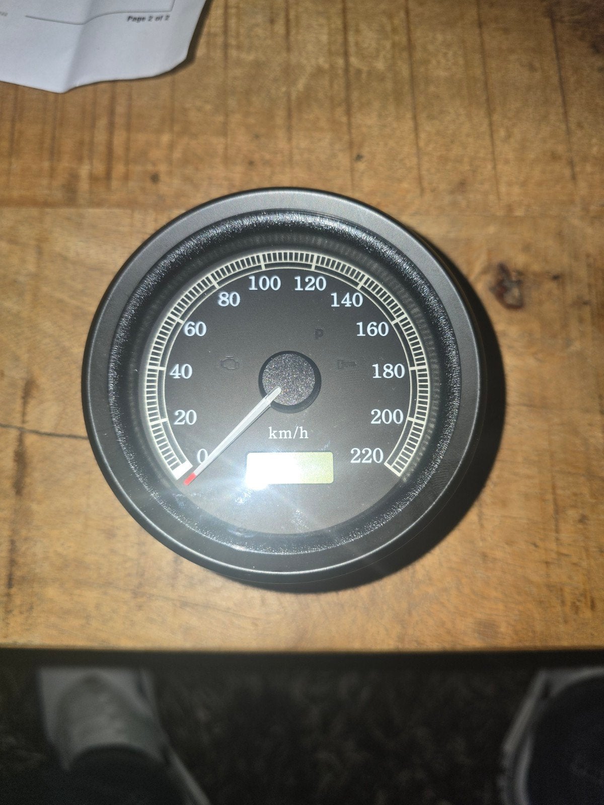 Km teller voor  road glide, Motoren, Onderdelen | Harley-Davidson, Ophalen of Verzenden, Gebruikt