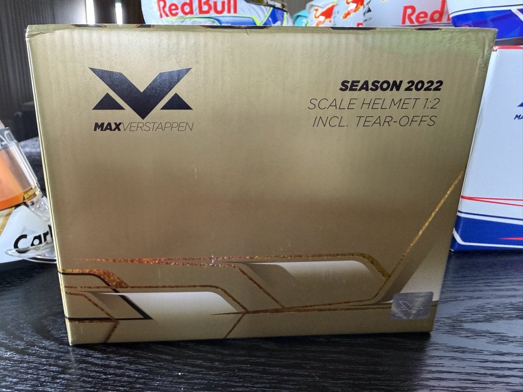 max verstappen seizoenshelm 2022, Ophalen, Zo goed als nieuw, Formule 1