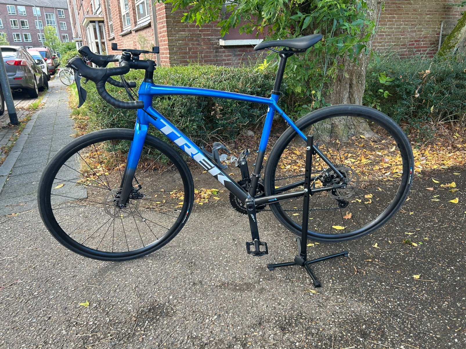 Trek racefiets, 28 inch, maat 56, zo goed als nieuw, Fietsen en Brommers, 28 inch, Heren, Aluminium, Zo goed als nieuw