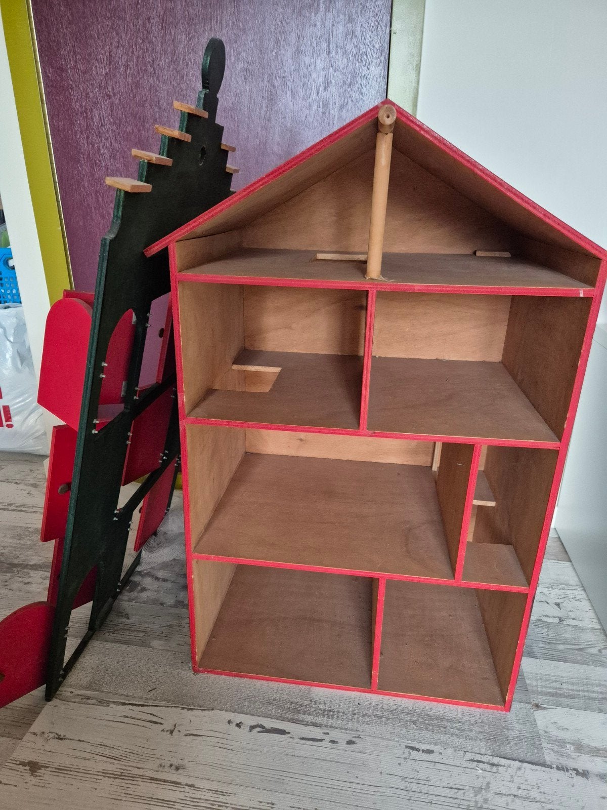 poppenhuis, Ophalen, Gebruikt, Poppenhuis