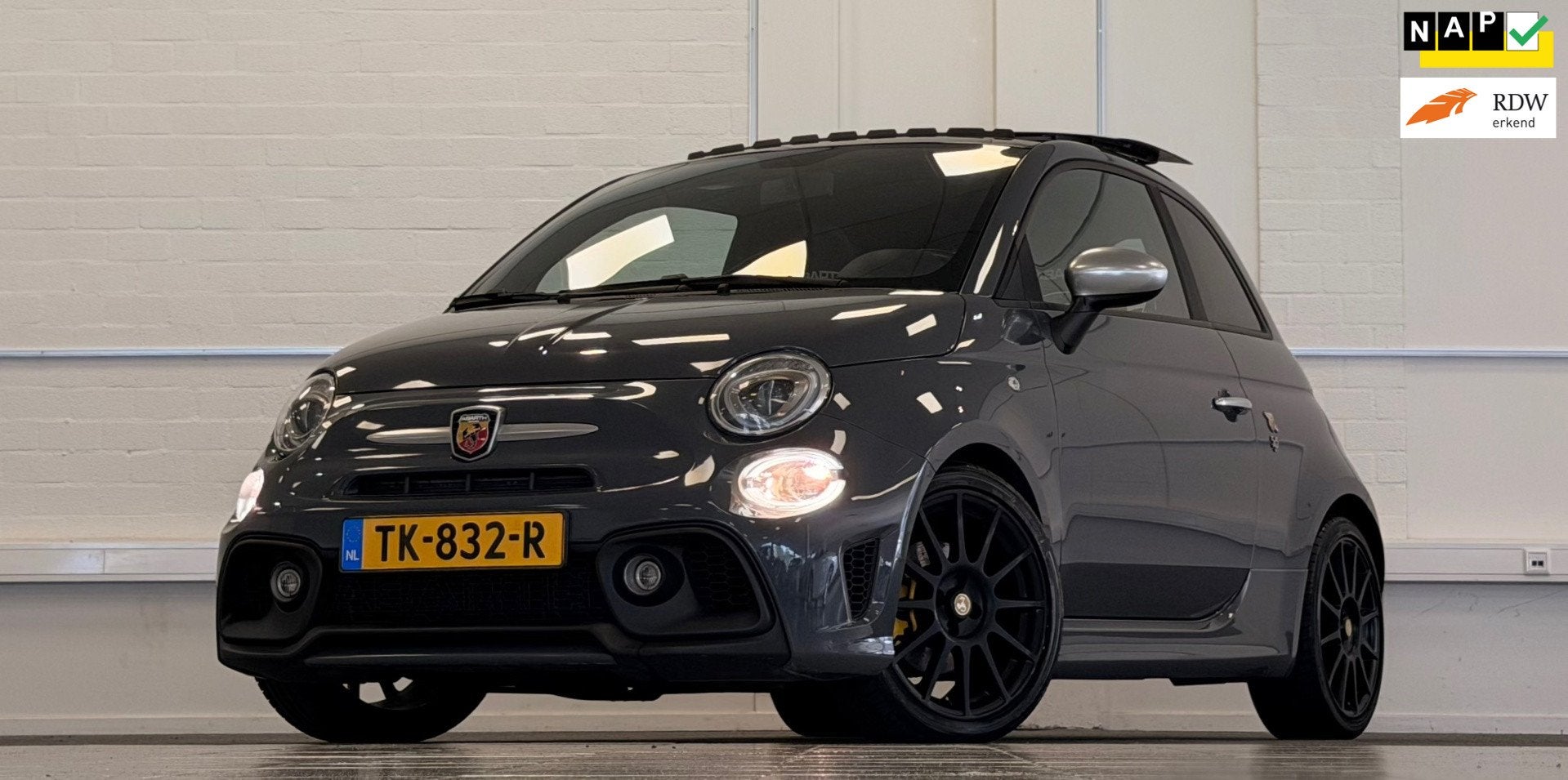 Abart 595 1.4 T-Jet Abarth Turismo 165pk Automaat Schuif/kan, 4 cilinders, Parkeersensor, Bedrijf, 165 pk
