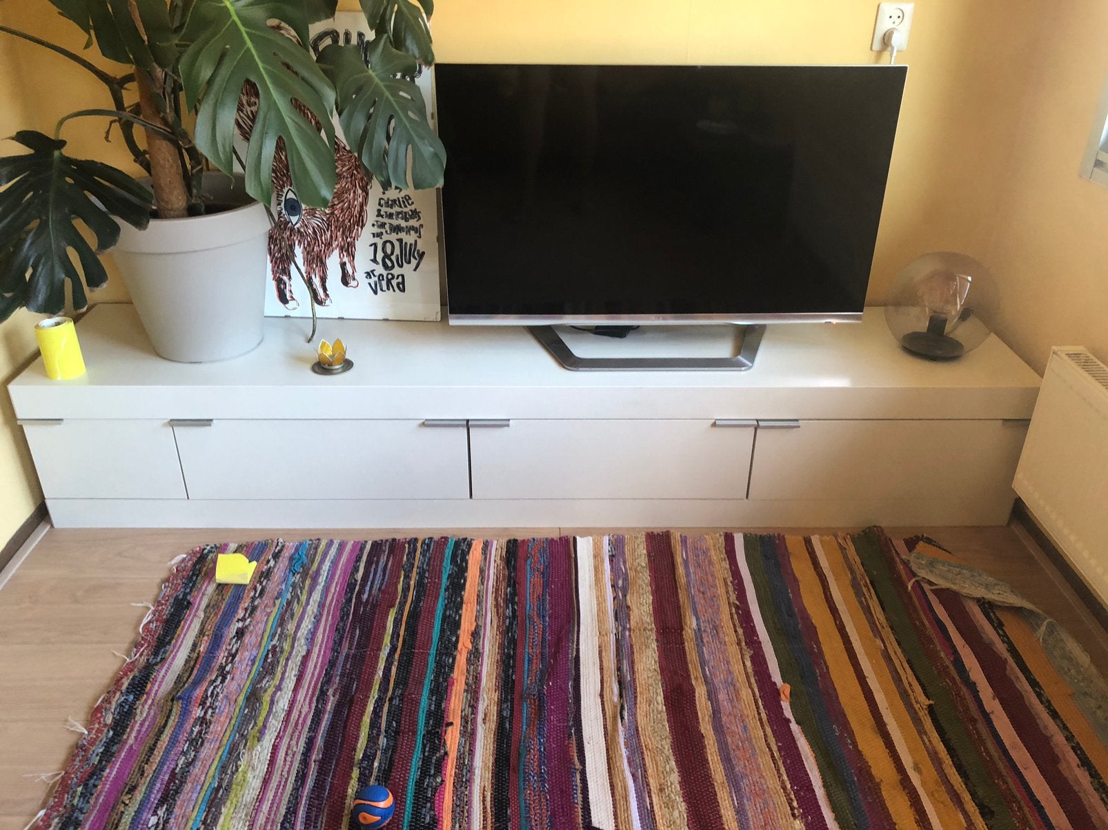 Pastoe tv meubel L-serie, Ophalen, Gebruikt, 200 cm of meer, Minder dan 100 cm