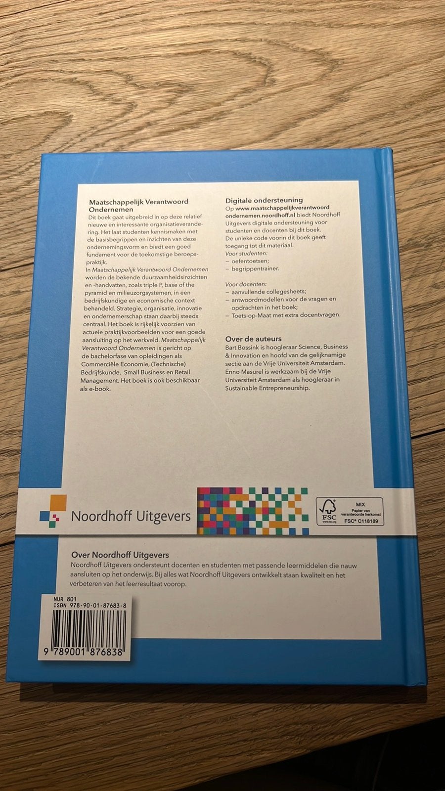 Bart Bossink - Maatschappelijk verantwoord ondernemen, Sociale wetenschap, Ophalen of Verzenden, Zo goed als nieuw, Bart Bossink; Enno Masurel