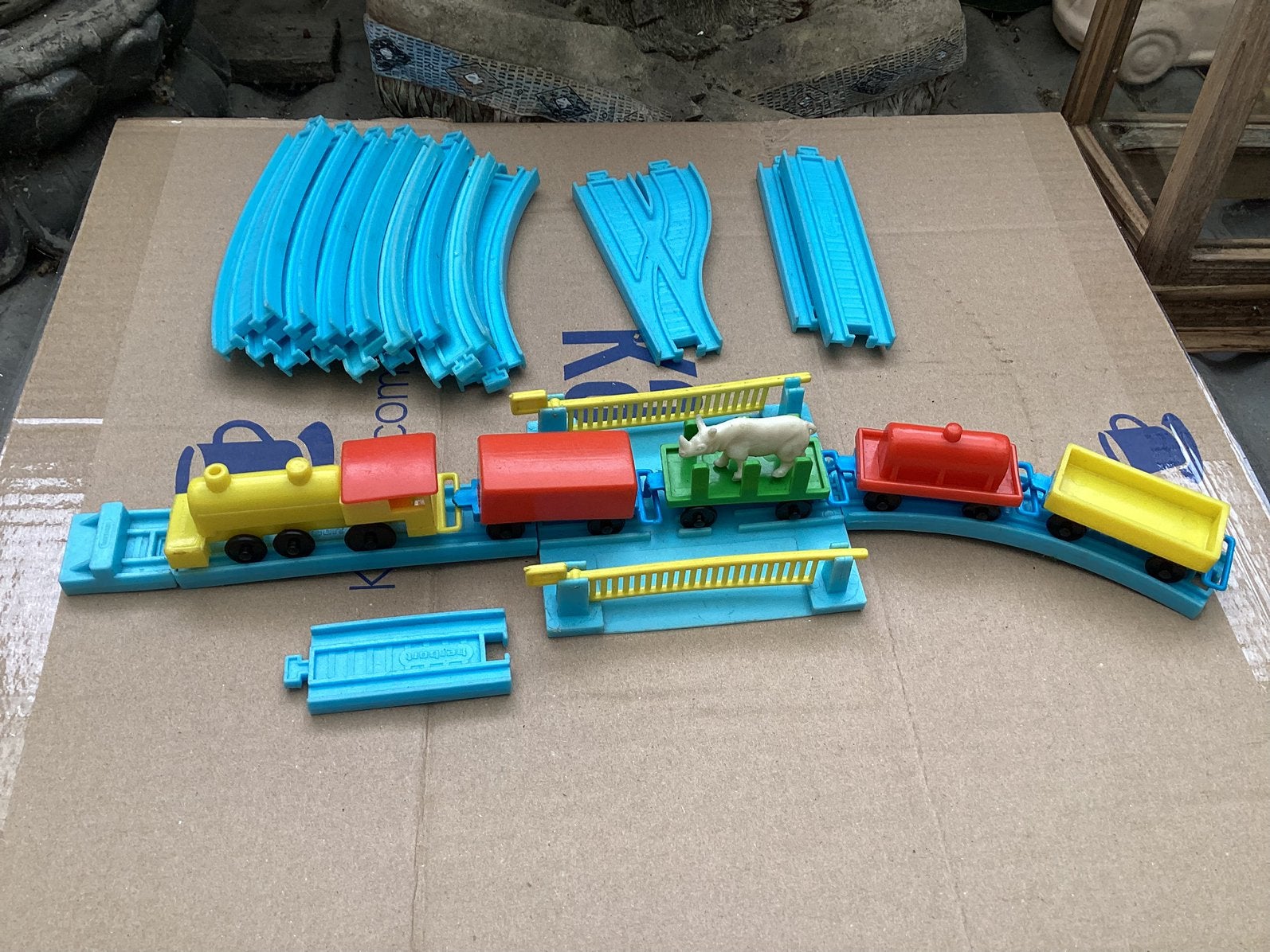 Herbart speelgoed trein., Antiek en Kunst, Ophalen of Verzenden