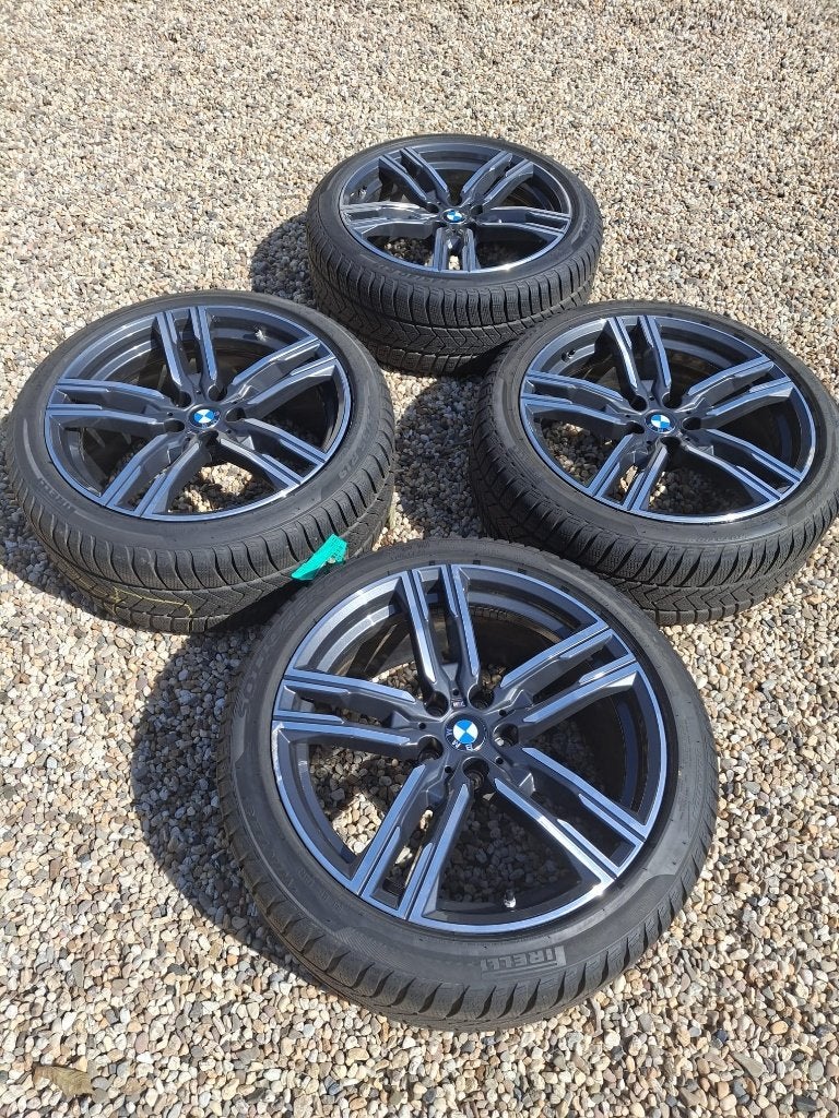 Originele BMW M 19 inch winterset – Pirelli Sottozero 3, Banden en Velgen, Winterbanden, Personenwagen, Ophalen