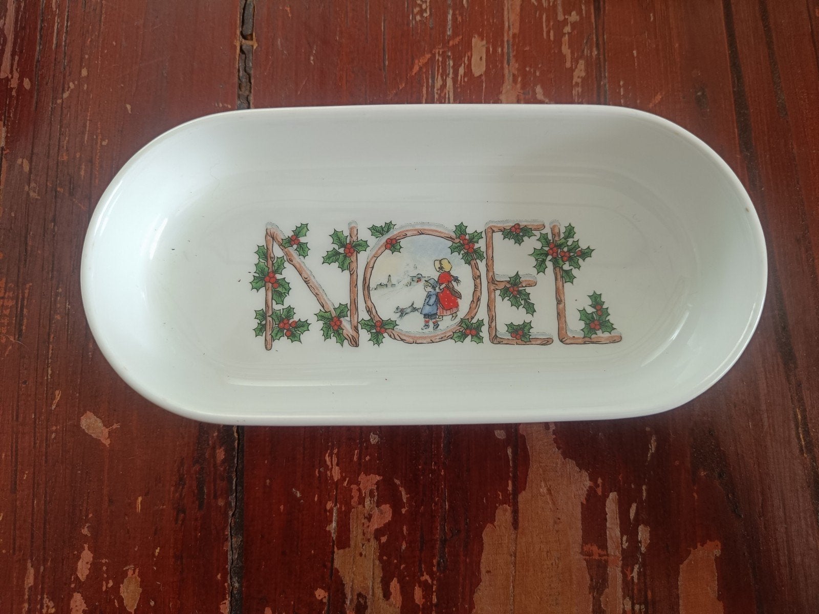 kerst bonbon bakje /schaaltje, Ophalen of Verzenden