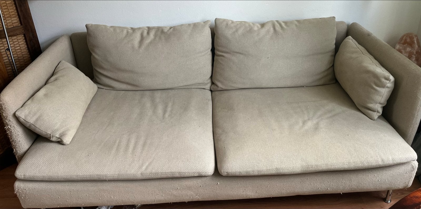 IKEA Söderhamn 3-zitsbank - Gebruikt maar prima, Ophalen, Gebruikt, Driepersoons, 75 tot 100 cm