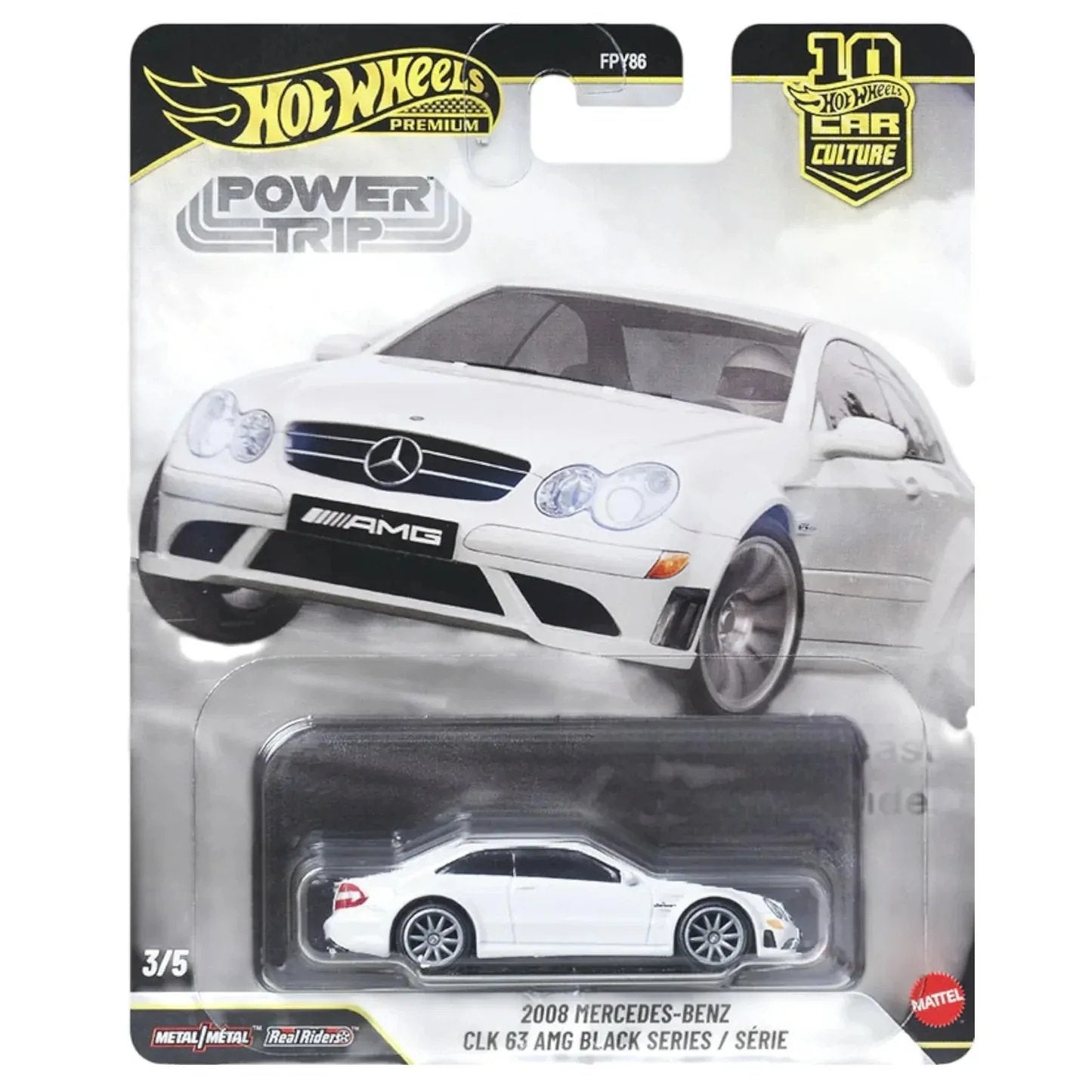 Hotwheels 2008 Mercedes-Benz CLK63 AMG 1:64, Verzenden, Nieuw