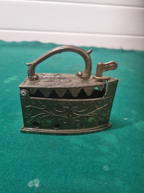 strijkijzer metaal vintage, Ophalen of Verzenden