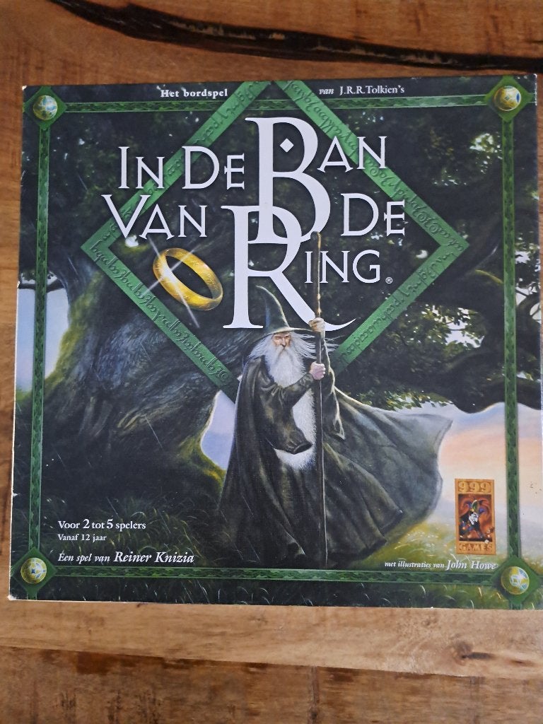 in de ban van de ring (999 games) groen, Vijf spelers of meer, Ophalen of Verzenden, Gebruikt, 999 Games