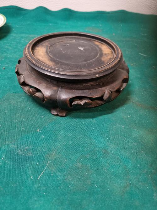 ornament / schaal voet indonesisch vintage, Huis en Inrichting, Ophalen of Verzenden, 'T Olde Gre-j, Info@toldegrej.nl, Endepoelstraat 20f Didam