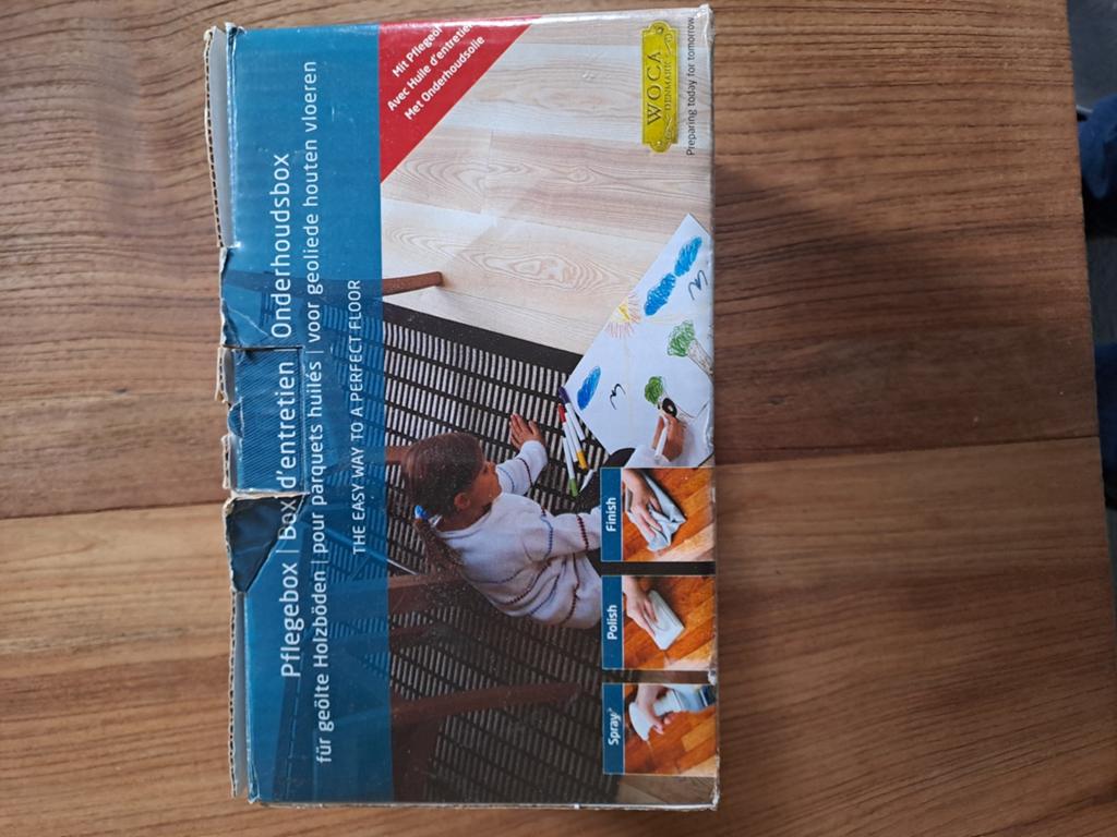 Onderhoudsbox voor geoliede houten vloeren, Doe-het-zelf en Verbouw, Ophalen