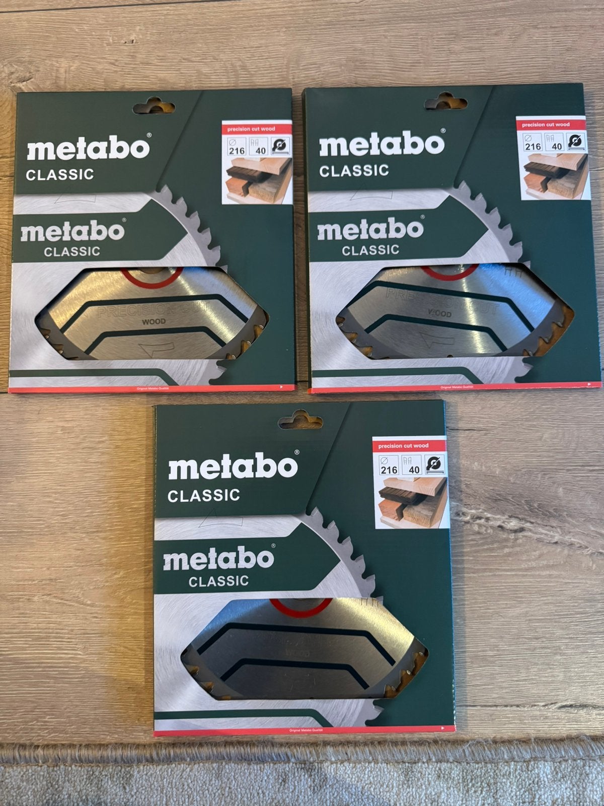 Nieuw Metabo zaagbladeren 3 stuks 28€, Ophalen of Verzenden, Nieuw