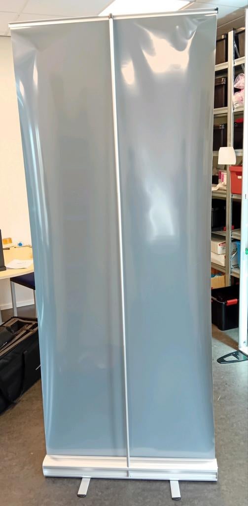 2 x Roll up banner, Ophalen of Verzenden, Gebruikt
