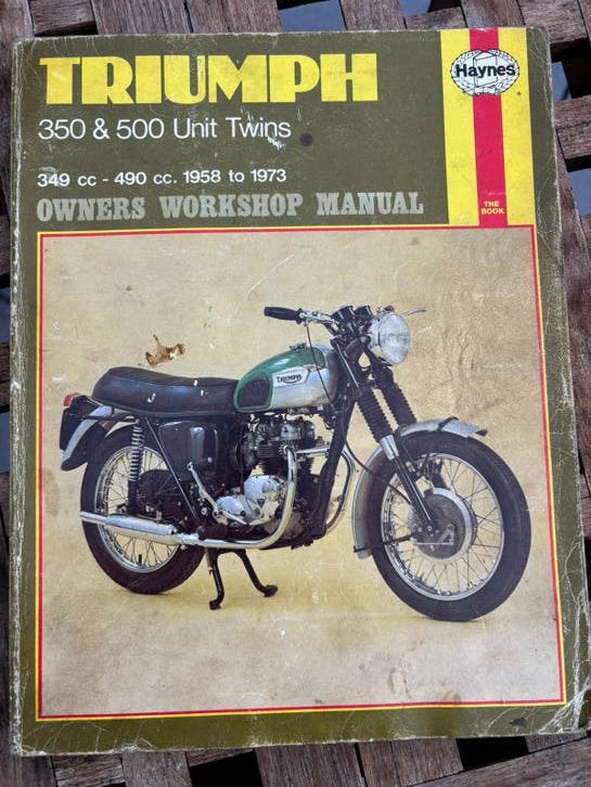 Triumph 350 & 500 Unit Twins Werkplaatshandboek Haynes, Ophalen of Verzenden, Triumph
