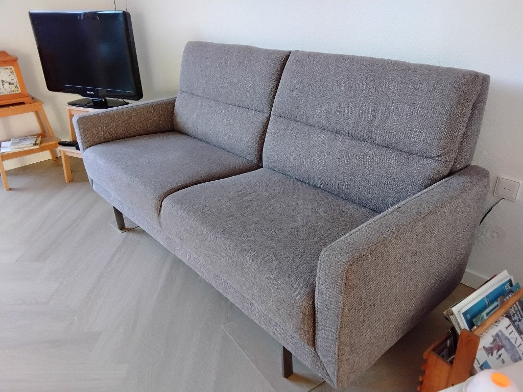 Te koop bankstel merk prominent, Normaal, 150 tot 200 cm, Tweepersoons, 75 tot 100 cm