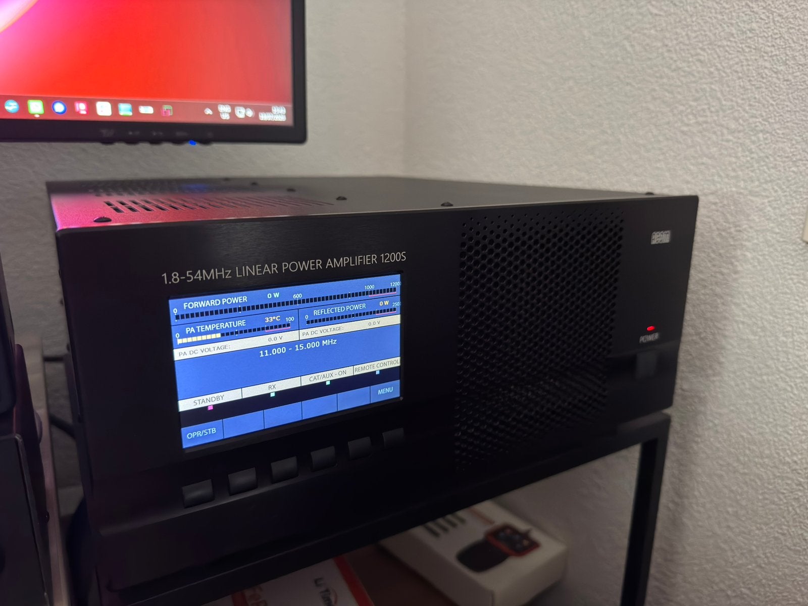 Acom 1200S 1.8-54Mhz Linear Power Amplifier, Telecommunicatie, Zenders en Ontvangers, Zo goed als nieuw, Ophalen