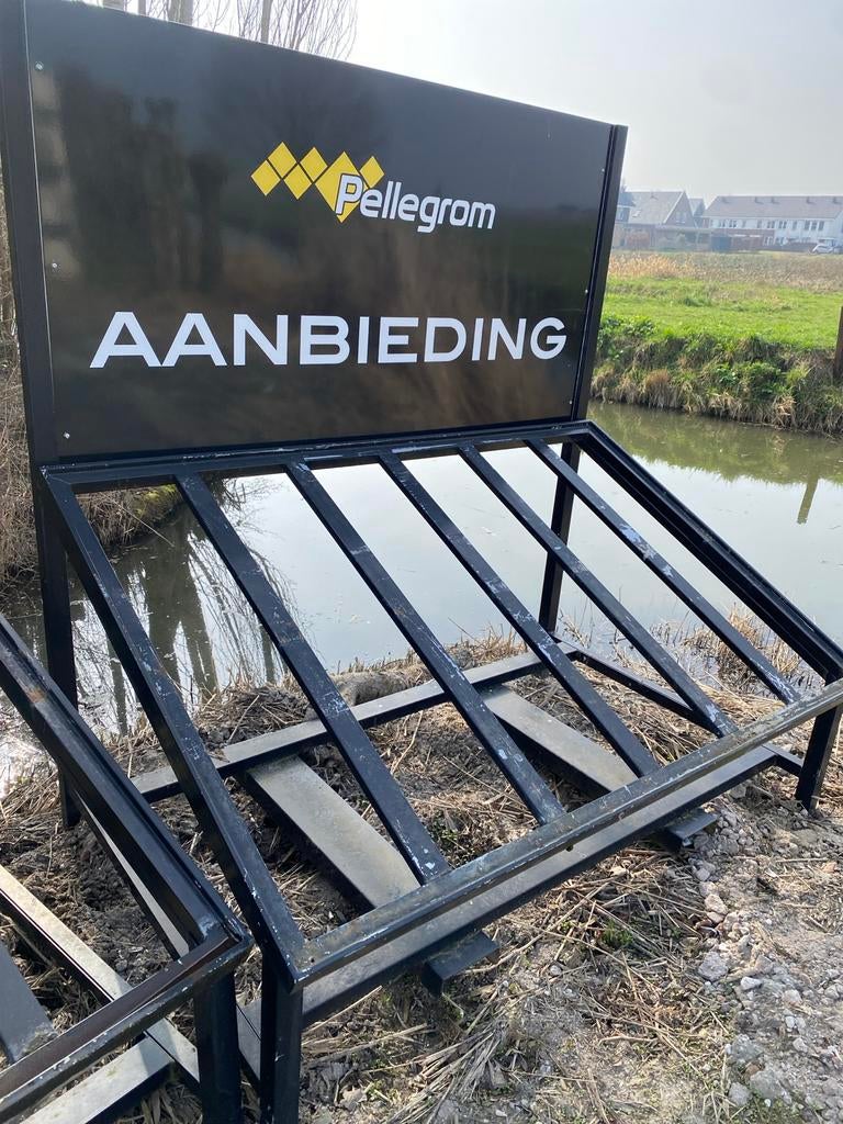 Showroombord Tuintegels - 2 Stuks, Tuin en Terras, Tegels en Klinkers, Ophalen, Overige materialen, Gebruikt, Overige typen