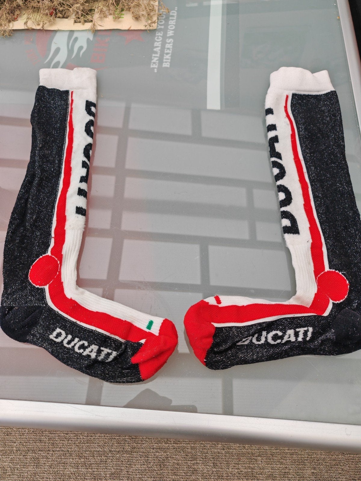 Ducati sokken - zo goed als nieuw, Ophalen of Verzenden