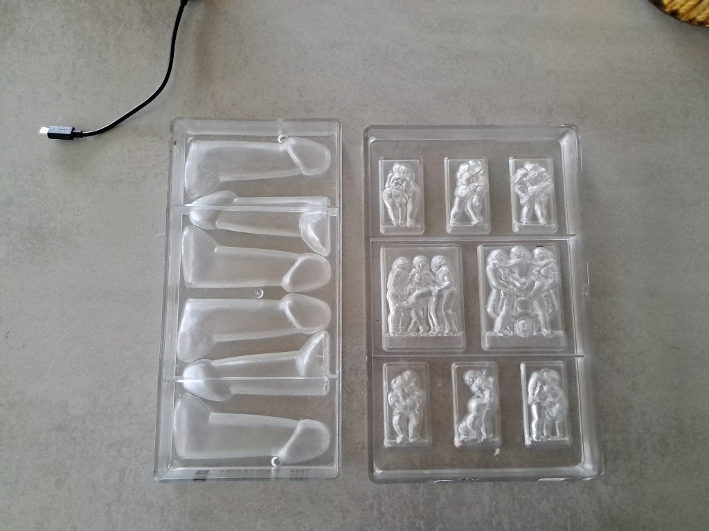 bonbon mal chocolade mal, Ophalen of Verzenden, Zo goed als nieuw, Taarten of Cupcakes, Versiering