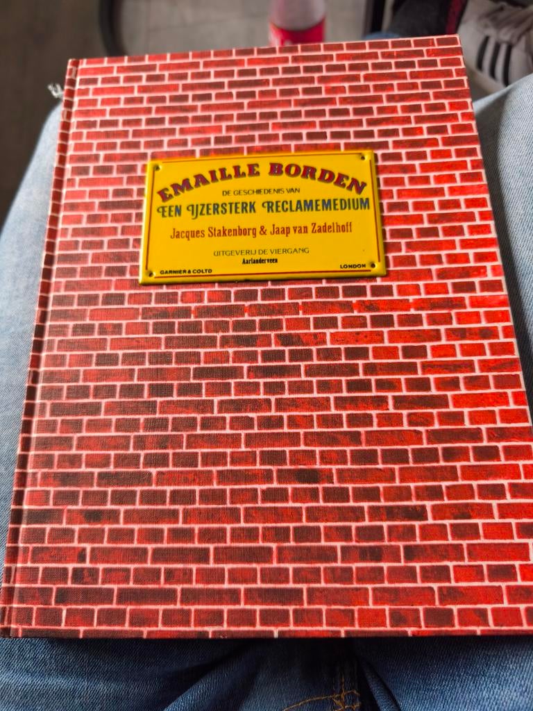 Boek: Emaille Borden - Geschiedenis Reclamemedium, Ophalen of Verzenden