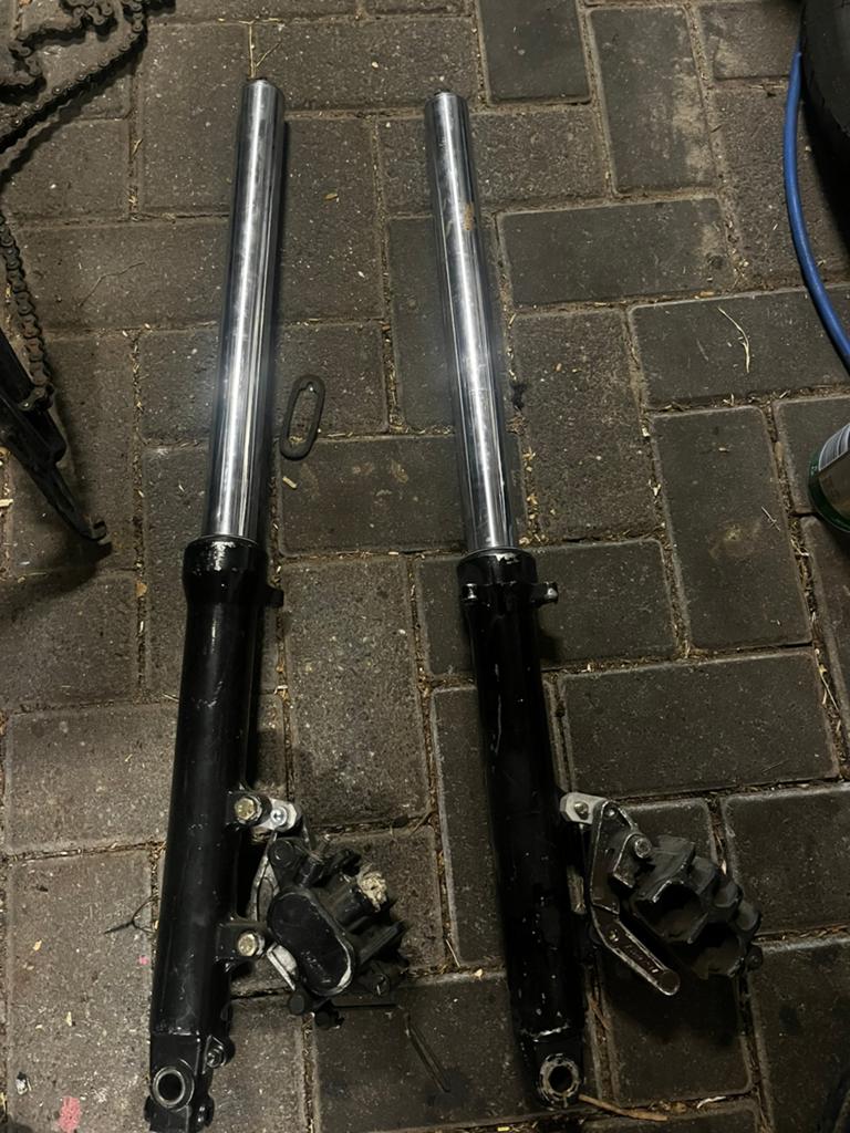Suzuki gs650 voorpoten, Motoren, Onderdelen | Suzuki, Ophalen of Verzenden