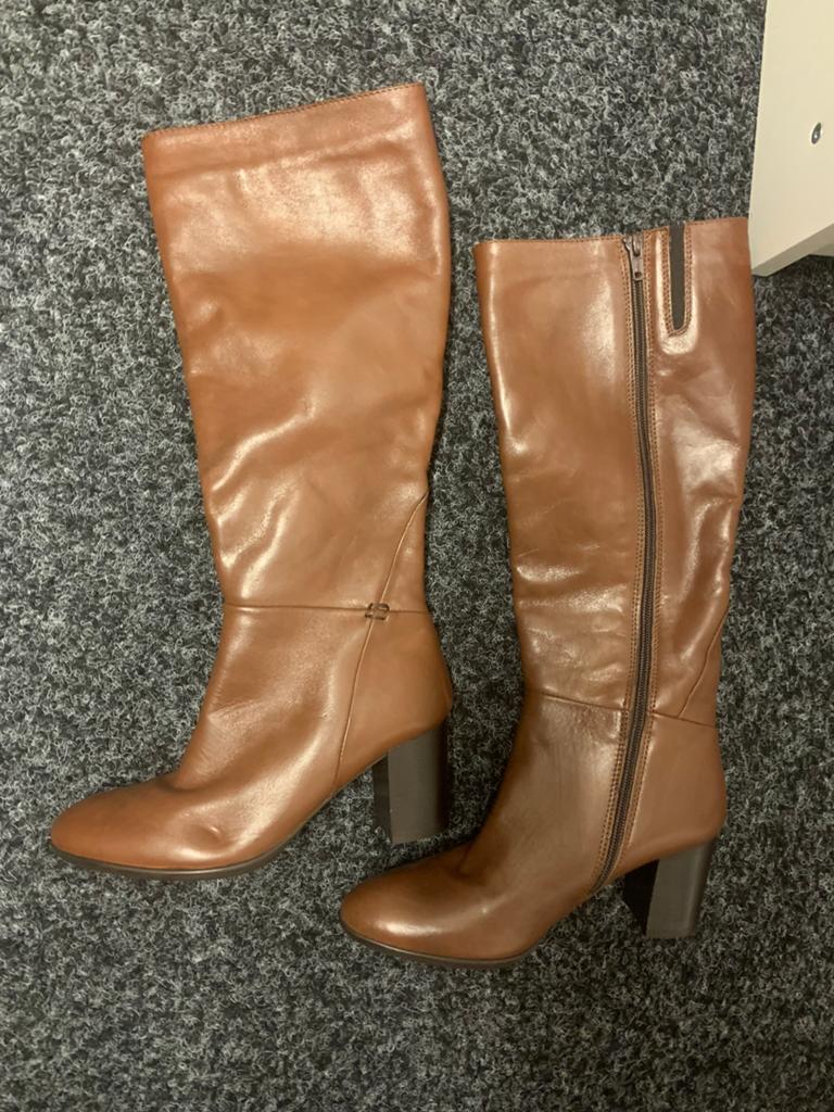 Nieuw bruin echt leer laarzen merk Lamica maat 36, Kleding | Dames, Schoenen, Hoge laarzen, Bruin, Nieuw, Ophalen of Verzenden