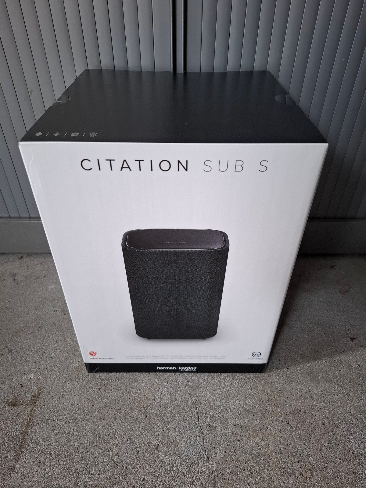Harman Kardon Citation Sub S subwoofer, Audio, Tv en Foto, Luidsprekers, Subwoofer, Nieuw, 120 watt of meer, Ophalen