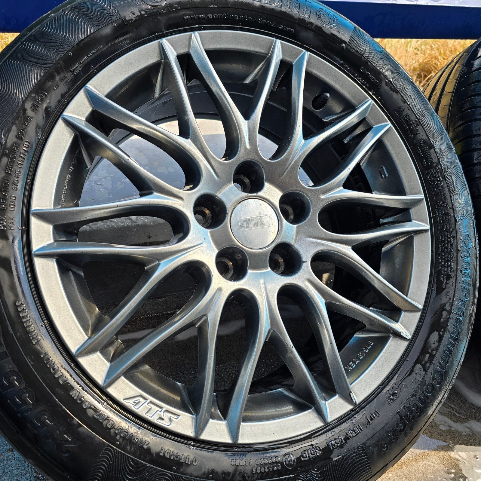 Opel winterset 215-55-17, Auto-onderdelen, Banden en Velgen, Ophalen, 215 mm, Dewielbasis@outlook.com, 17 inch