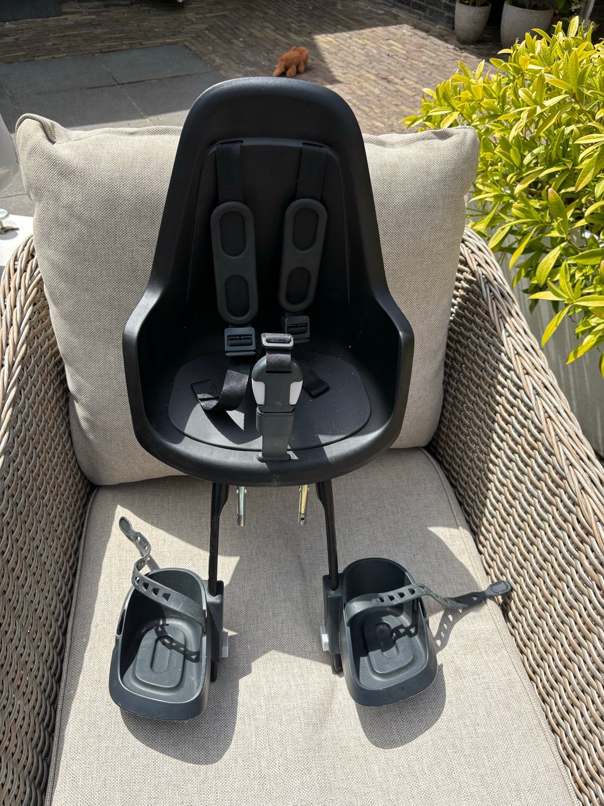 Bobike Mini One Fietsstoeltje met Windscherm, Fietsen en Brommers, Fietsaccessoires | Fietsstoeltjes, Ophalen, Voetsteuntjes, 0 t/m 18 kg