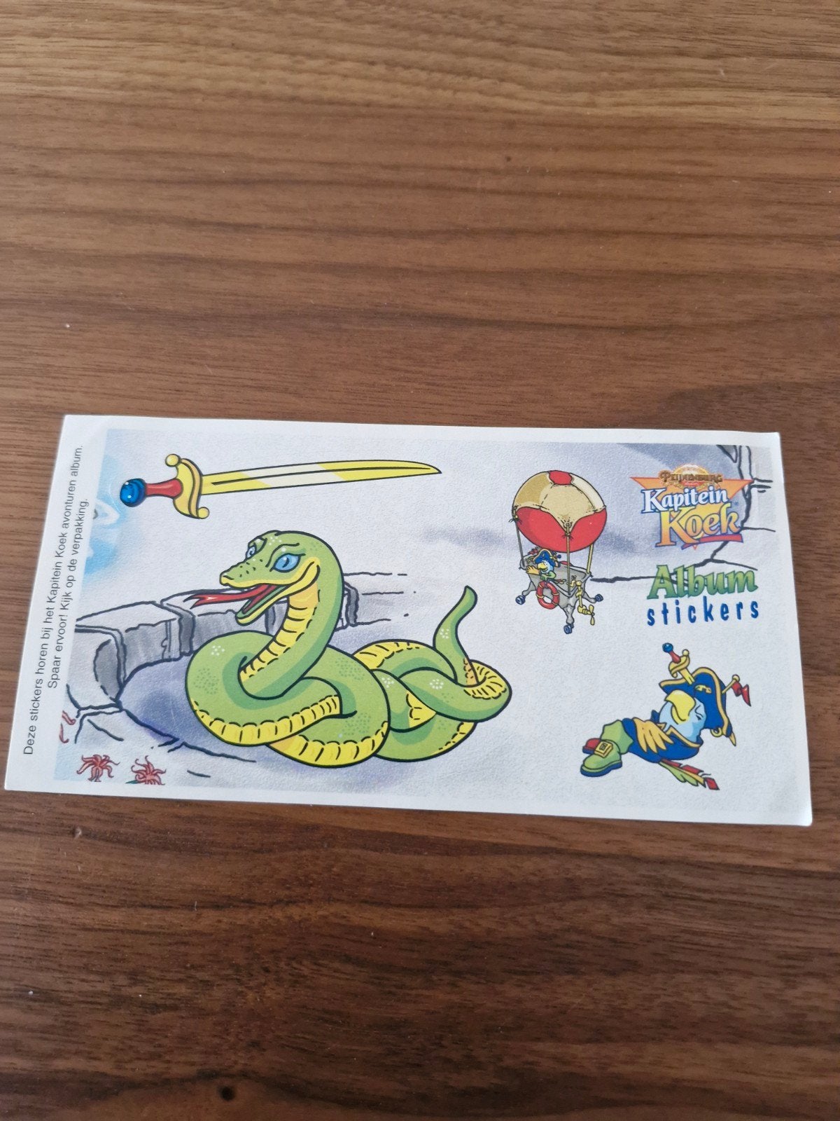 10338 Kapitein Koek Album Stickers - Zeldzaam, Ophalen of Verzenden, Nieuw, Strip of Tekenfilm