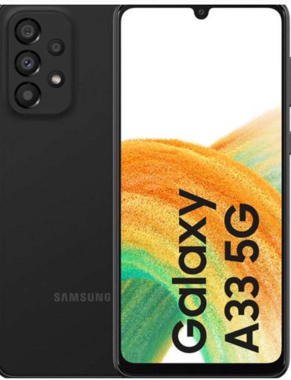 Galaxy A33 5G, Zwart, Ophalen of Verzenden, Zo goed als nieuw, 128 GB