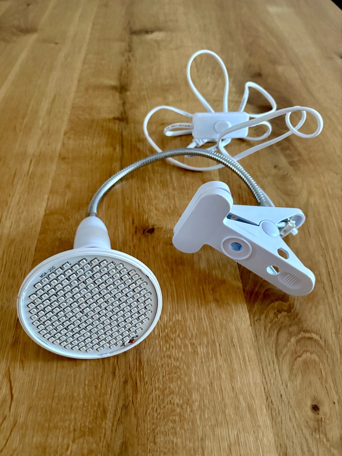 LED Groeilamp met Clip - Ideaal voor Planten, Wit, Overige merken, Kunststof, Overige fittingen