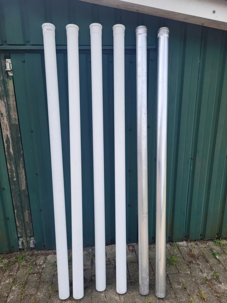 Burgerhout en ubbink rookgasafvoer, Doe-het-zelf en Verbouw, Geisers en Boilers, Ophalen, Nieuw, Boiler, Minder dan 3 jaar oud
