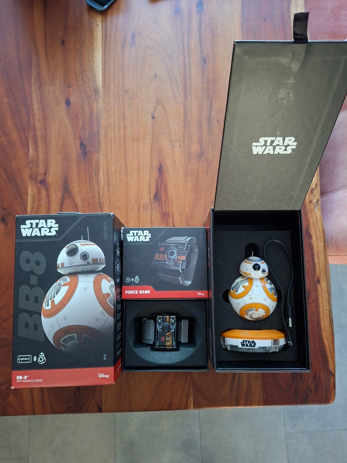 Star Wars Sphero BB-8 Droid met Force Band, Ophalen of Verzenden, Zo goed als nieuw, Jongen of Meisje