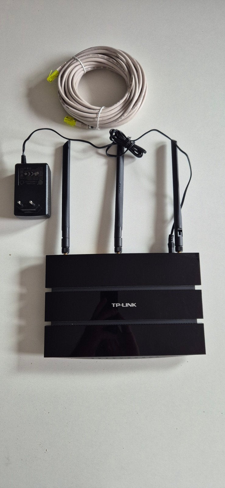 TP-Link AC1750 Router - Gloednieuw, inclusief adapter, Computers en Software, Routers en Modems, Ophalen of Verzenden, Nieuw, Router