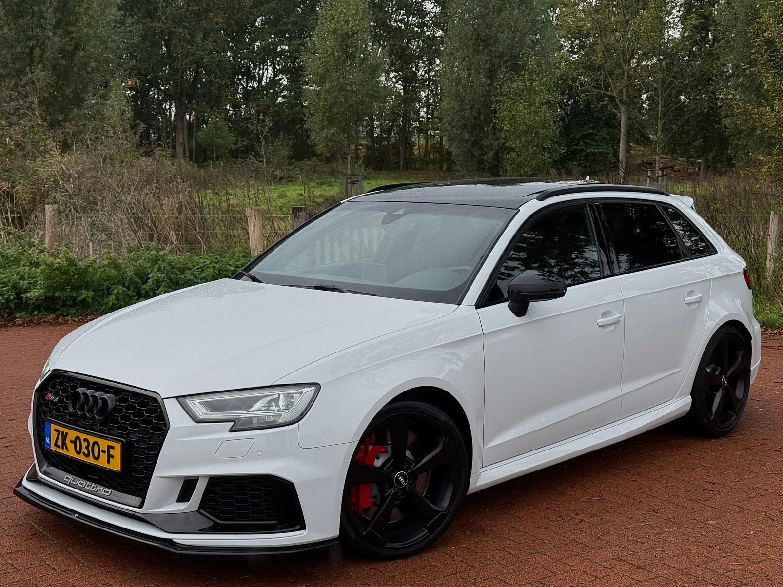 Audi A3 RS3 2.5 Tfsi 400pk Quattro 2018 PANO B&O LED NAVI, Automaat, Euro 5, Zwart, RS3