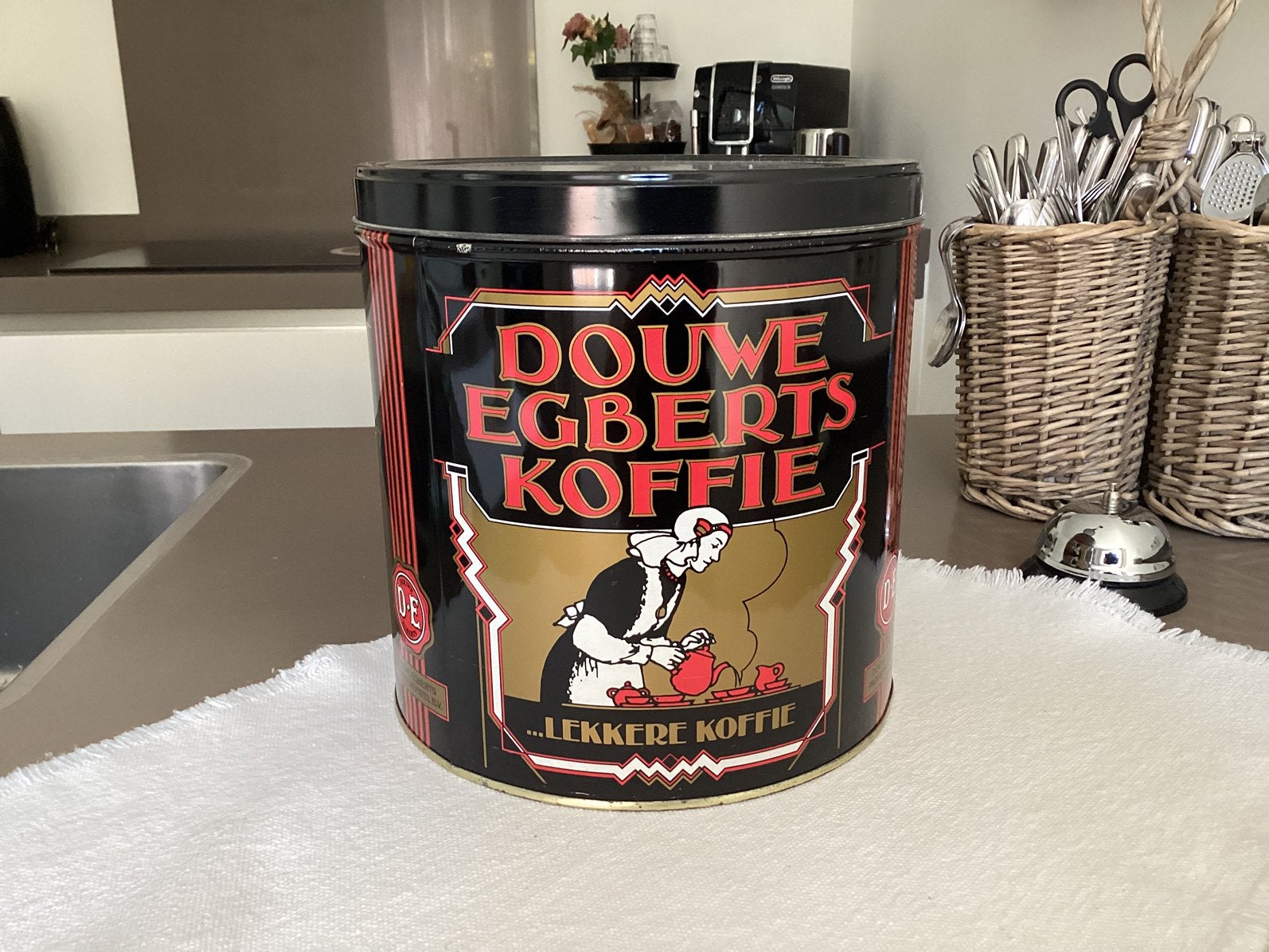 Douwe Egberts koffie blik, Ophalen of Verzenden, Zo goed als nieuw, Overige, Douwe Egberts