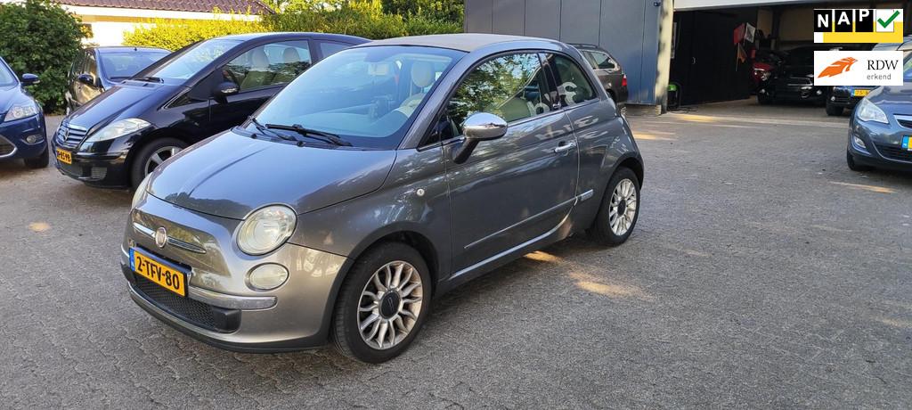 Fiat 500 C 0.9 TwinAir Lounge cabrio bj 2011 airco, Auto's, Euro 5, 86 pk, Gebruikt, 31 €/maand