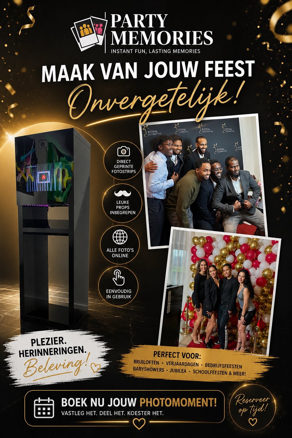 Photobooth huren :), Ophalen of Verzenden, Nieuw