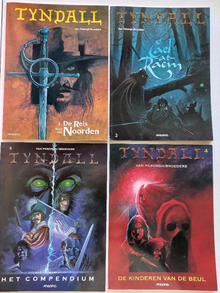 TYNDALL 1 t/m 4, Complete serie of reeks, Ophalen of Verzenden, Zo goed als nieuw