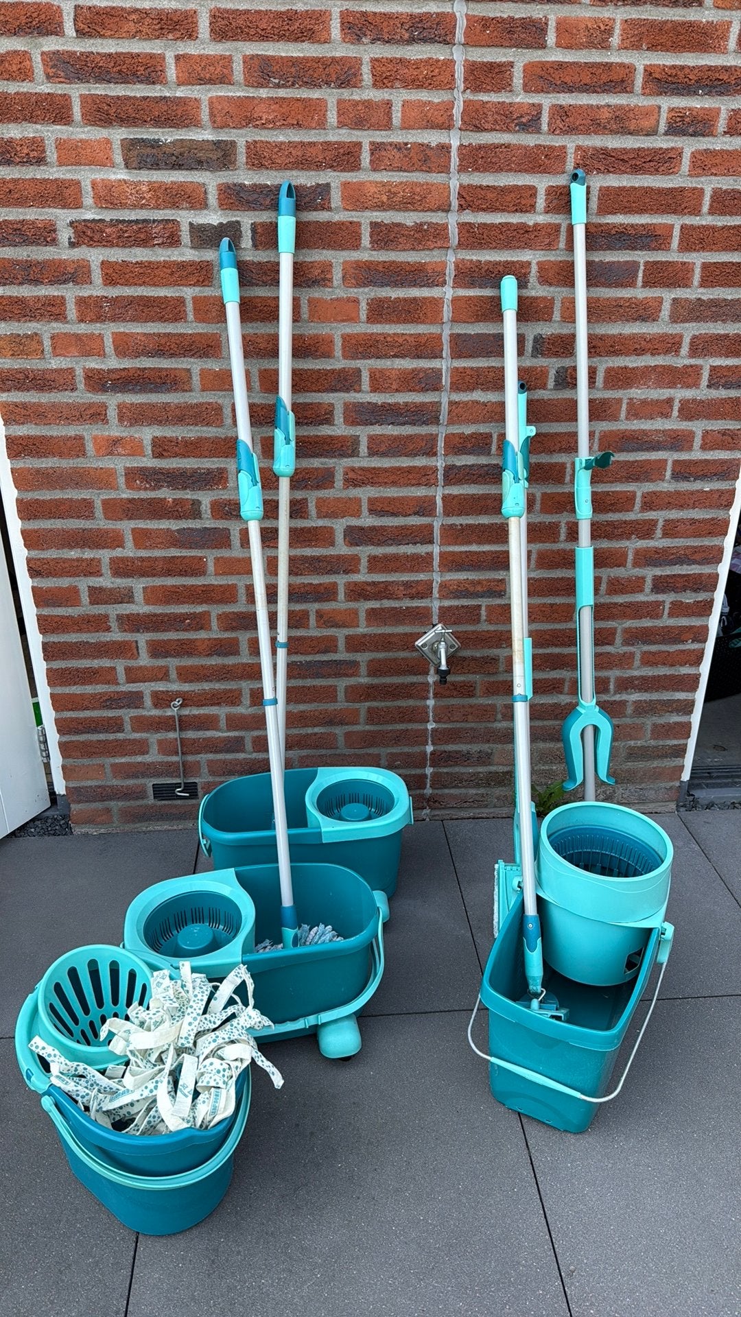 Schoonmaakartikelen Leifheit, Ophalen, Dweilemmer, -bak, of -wagen