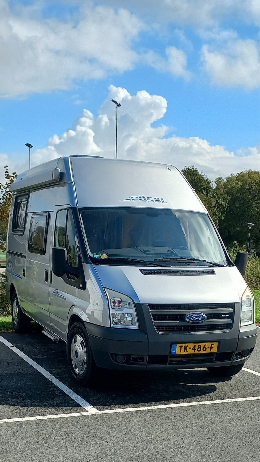 Te koop: Buscamper "Pössl For2" in uitstekende staat., Buscamper of Camperbus, Ringverwarming, Tot en met 2, Particulier