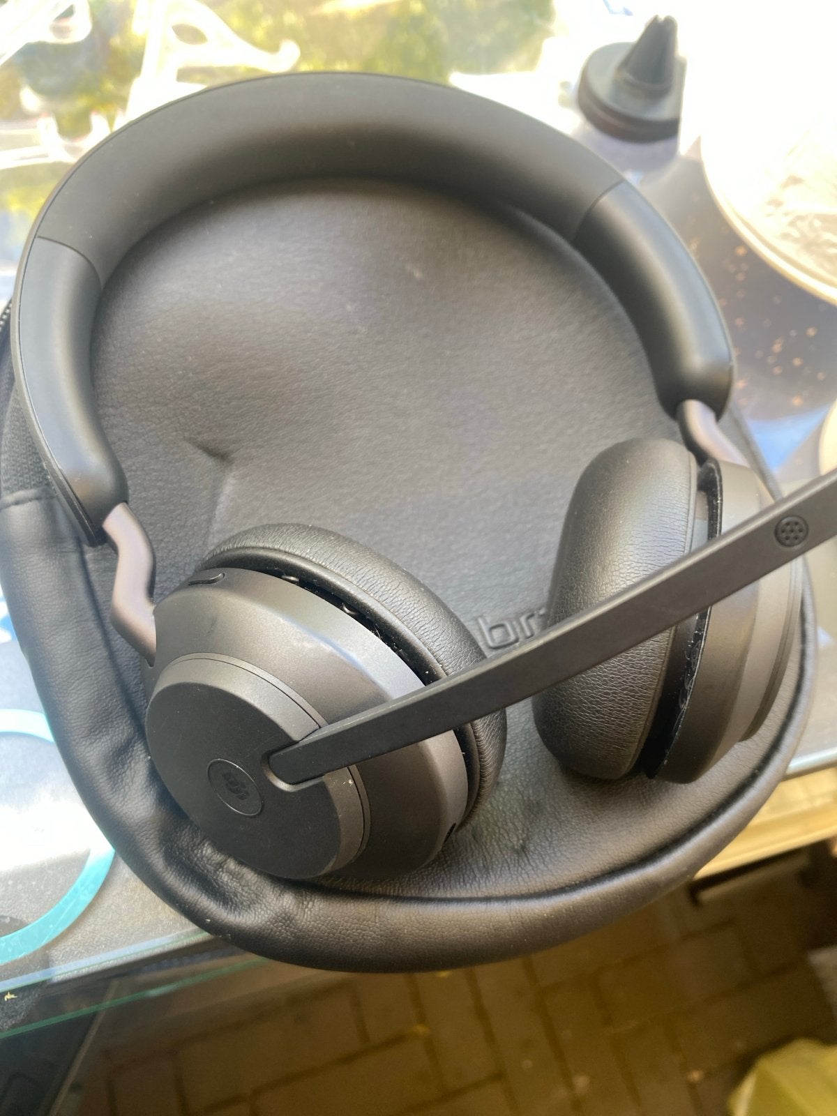 Jabra Evolve 2Hoofdtelefoon met Noise Cancelling, Gebruikt, Bluetooth, Ophalen of Verzenden, Over-ear