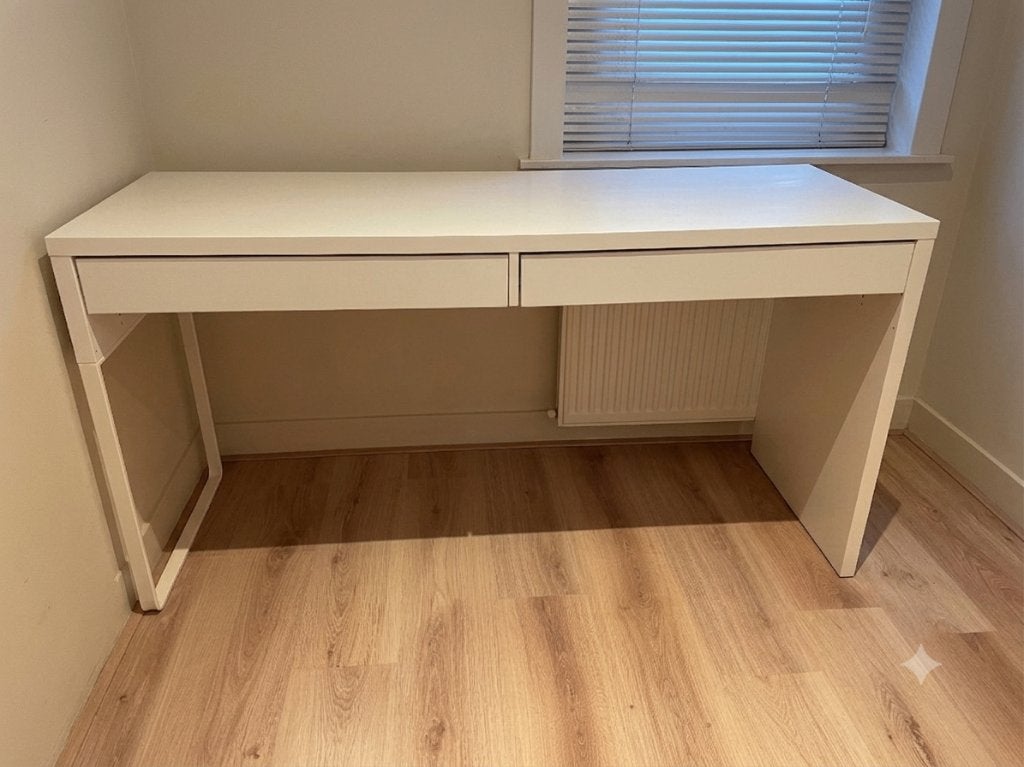 MICKE Bureau, Ophalen, Gebruikt, 50 cm, 142 cm