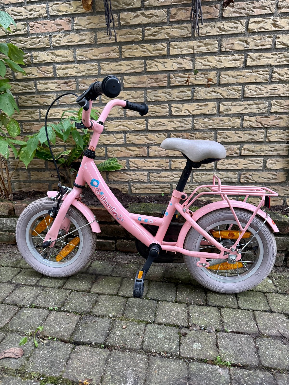 Bike Fun Flower Fun meisjesfiets 12 inch – roze (m2455056870) — Fietsen ...
