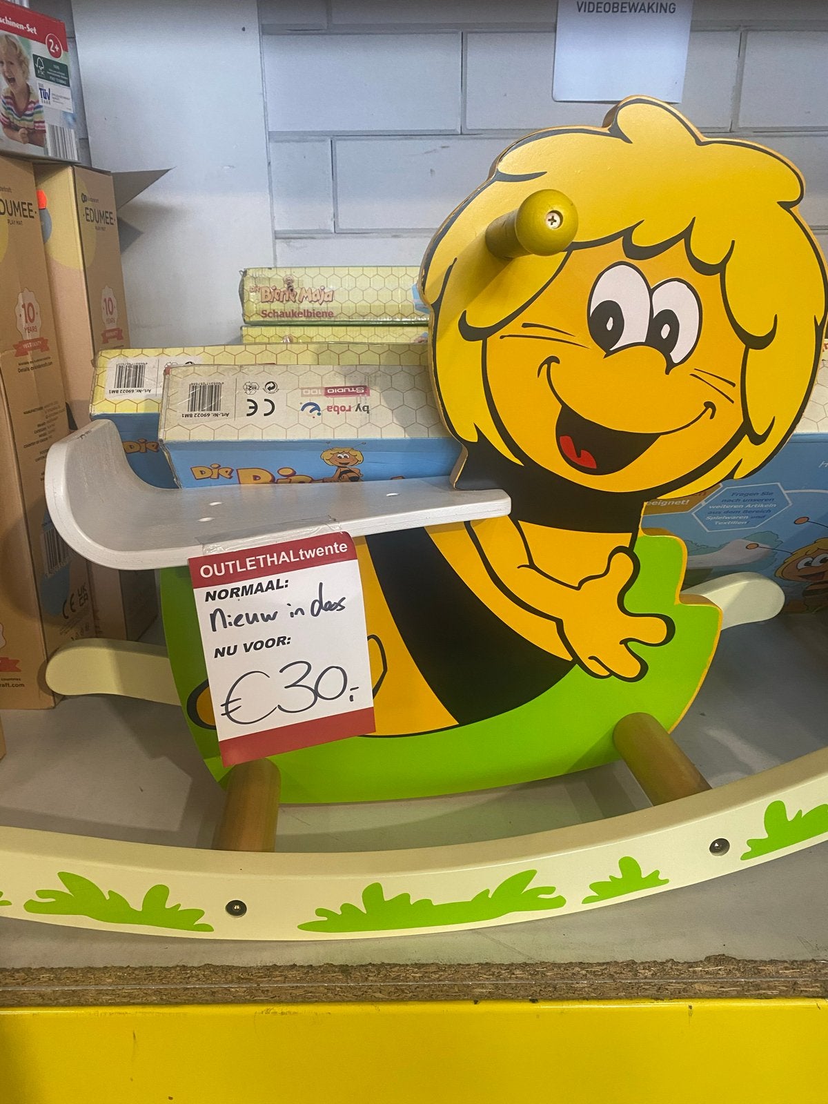 Maya de Bij Schommelpaard - Nieuw in doos!, Ophalen, -, Jongen of Meisje, -