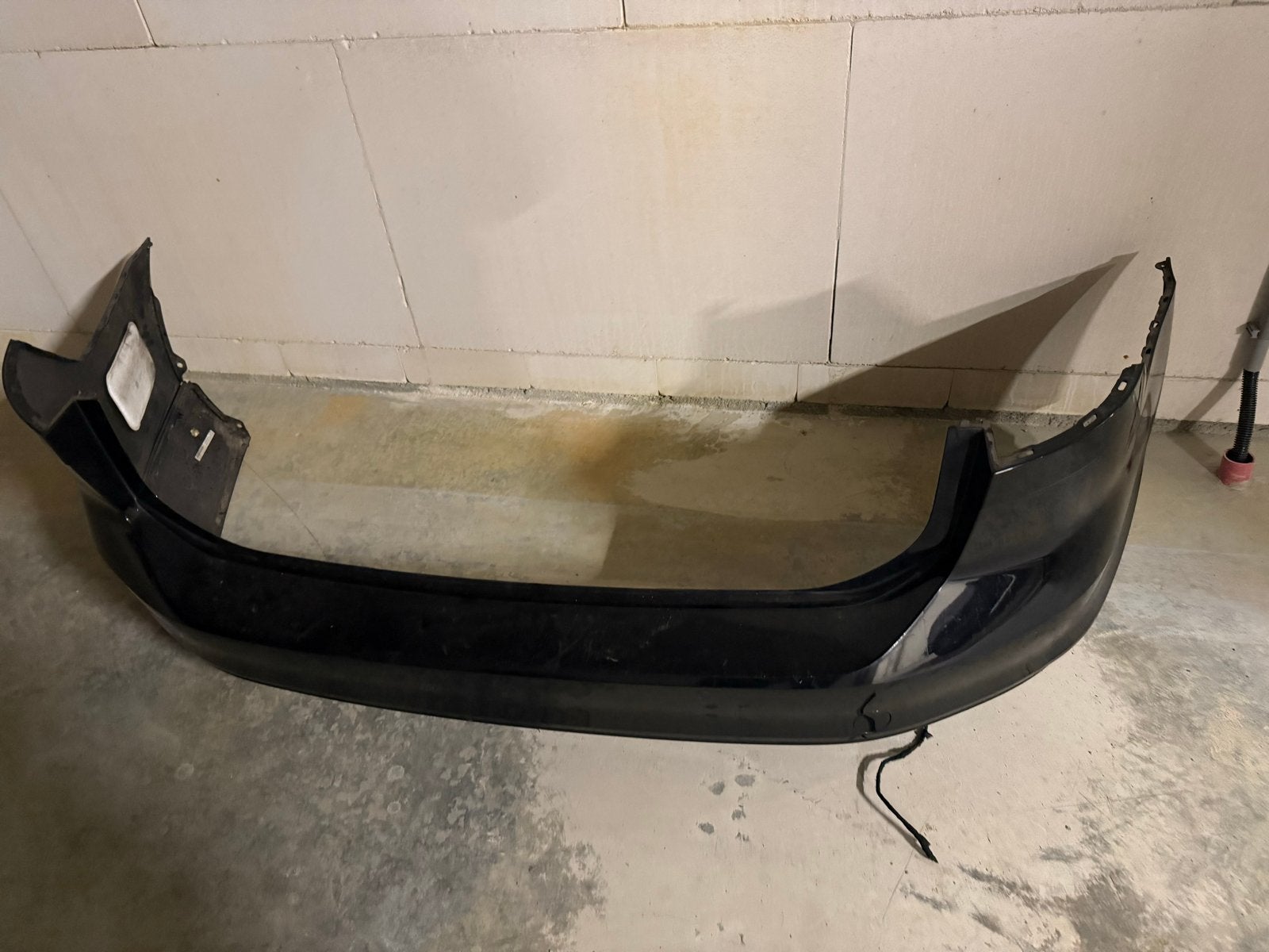 Achterbumper Passat B8 Deep Black (LC9X), Ophalen, Gebruikt