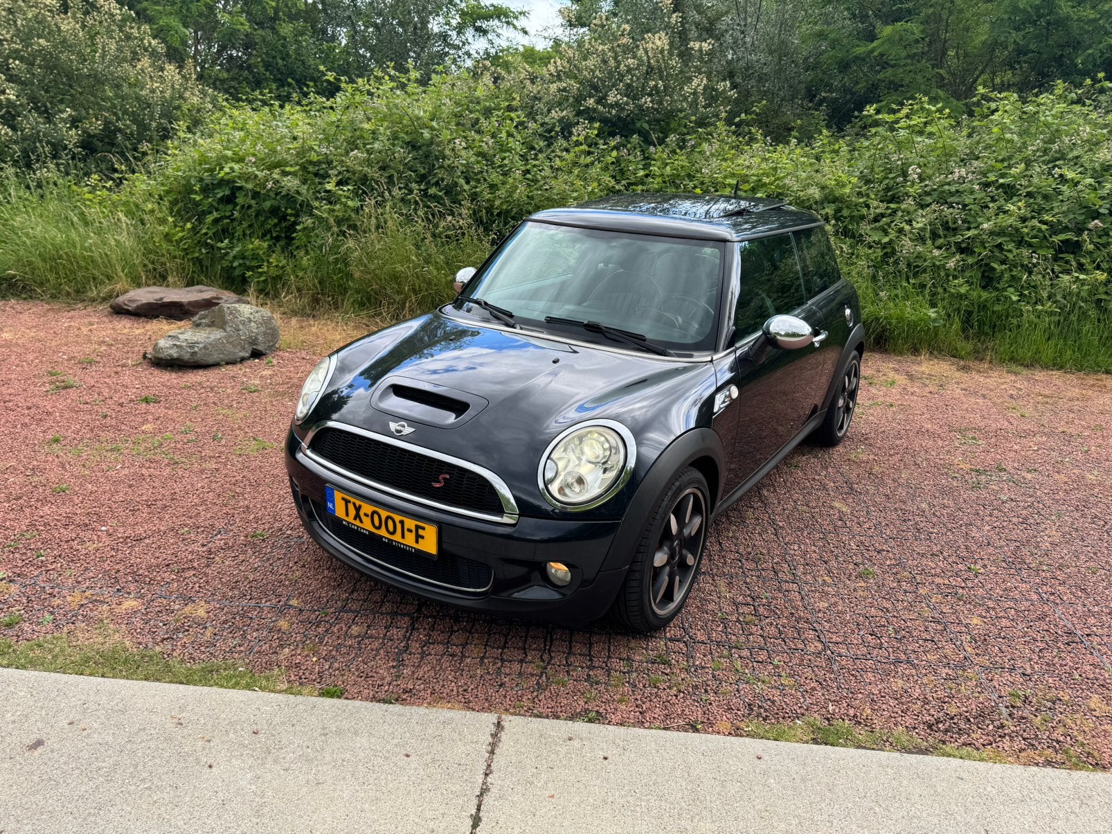 Mini 1.6 16V Cooper S 128KW 2008 Zwart, Voorwielaandrijving, 4 cilinders, 4 stoelen, Handgeschakeld